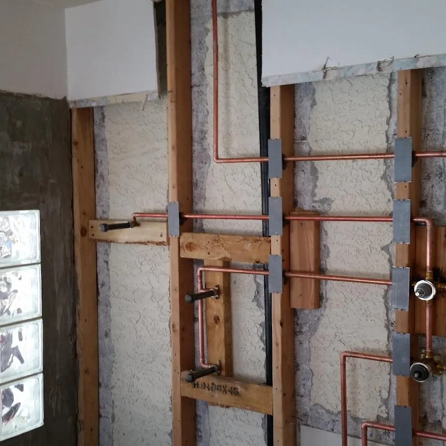 Copper pipe installation for Burst Pipe Repair in New Whiteland