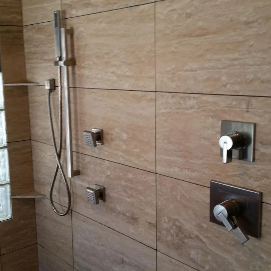 Shower fixture installation for Water Heater Replacement in New Whiteland